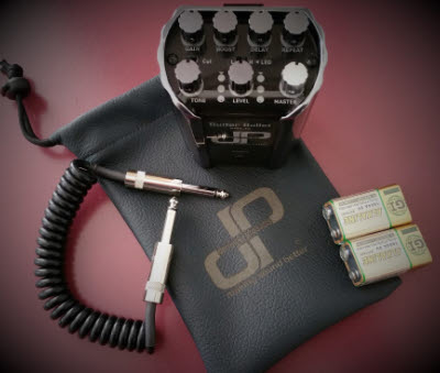 Guitar Bullet with case, cord, and batteries