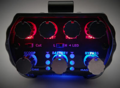 Guitar Bullet panel lit